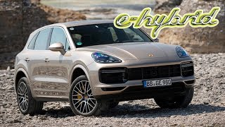 2019 Porsche Cayenne EHybrid REVIEW POV on AUTOBAHN amp ROAD by AutoTopNL [upl. by Suicul]