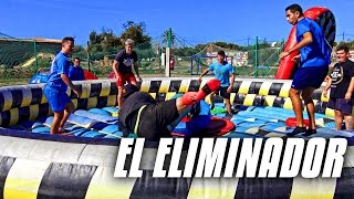 EL ELIMINADOR HINCHABLE RETO ÉPICO [upl. by Tannen455]