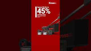 KRESS KG757 LAWN MOWER 45 9 16 DE [upl. by Adnomal]