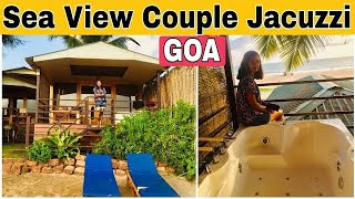 Sea view Cottage with Couple Jacuzzi  Agonda Serenity villa in Agonda beach  South Goa [upl. by Haidabez]