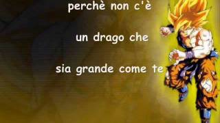 Dragon Ball Z  sigla completa  testo nel video [upl. by Arreic]