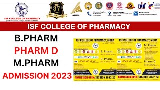 ISF COLLEGE OF PHARMACY MPHARM ADMISSION 2023  GPAT amp NONGPAT CAN APPLY  PHARMACY AT ISF COLLEGE [upl. by Nnaitsirhc404]