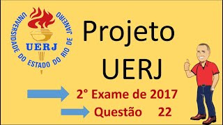 UERJ Prova 20172 questão 22 Para que o determinante dessa matriz seja nulo o maior valor real de t [upl. by Yance]