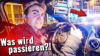 Was passiert wenn man POLIZEI AUTO für 1 TAG VERFOLGT 👮 Wie reagieren sie [upl. by Bissell]