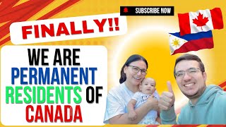 Finally we are now Permanent Residents of Canada  Pinoy In Canada  Buhay Canada [upl. by Merrill]