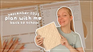 plan with me voor back to school 2022  mascha planner [upl. by Aerdma610]