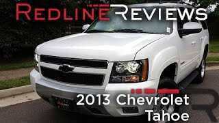 2013 Chevrolet Tahoe Review Walkaround Exhaust amp Test Drive [upl. by Hoem]