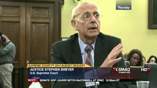 Justices Kennedy amp Breyer on Cameras in the Supreme Court [upl. by Kaiulani683]