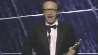 quotLife Is Beautifulquot Wins Foreign Language Film 1999 Oscars [upl. by Sidnarb]