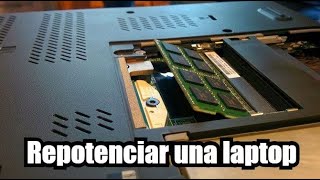 Repotenciando una laptop al 100 con un SSD y Mantenimiento [upl. by Dorsey]