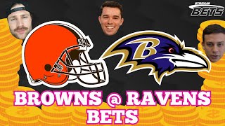 Browns vs Ravens Bets and Picks  Stadium [upl. by Noda]