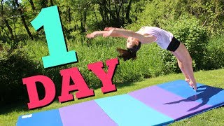 How to get your Back Handspring in ONE Day [upl. by Stine]