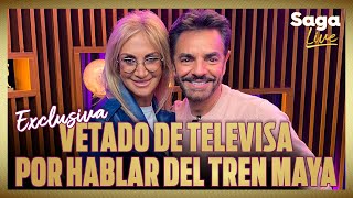 EUGENIO DERBEZ recuerda pleito con AMLO por OPONERSE al TREN MAYA BRINDA con ADELA por PREMIO OSCAR [upl. by Tut]