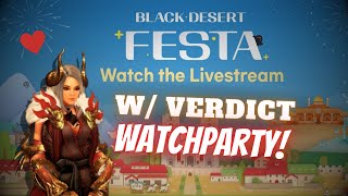 Heidel BallFESTA Watchparty Black Desert Online [upl. by Luapnaej]