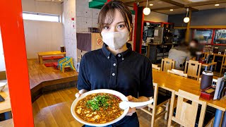 岡山）看板娘が躍動するロードサイドのガッツリ男飯中華食堂！中華食堂５選 [upl. by Adnilreh]