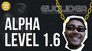 Euclidea Walkthrough  Alpha Level 16  Circle Center [upl. by Anividul]