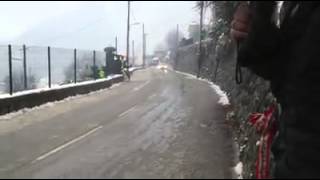 WRC MonteCarlo 2013 Latvala crash [upl. by Mandler]