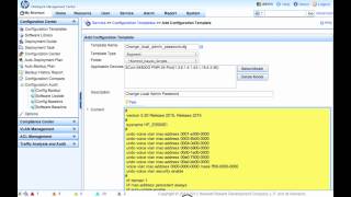 HP IMC Device Configuration Management [upl. by Delaney259]