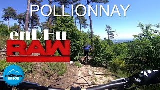 enDHuRAW Descente VTT Pollionnay Rhône Alpes  Enduro Mtb [upl. by Dita221]