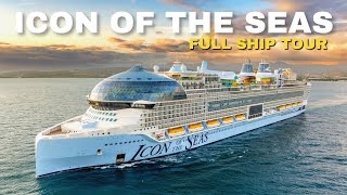 Icon of the Seas  Full Walkthrough Ship Tour amp Review 4K  Royal Caribbean Cruise Line [upl. by Shinberg884]