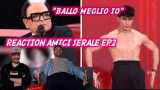 Malgioglio ha STANCATO  Reaction al Serale di Amici 2024 ep2 [upl. by Alleunamme]