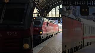 Siemens Vectron og IC1 vogne på København Hovedbanegård danmark trainspotting train [upl. by Enidan]