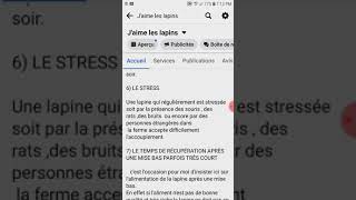 pourquoi la lapine refuse de se laisser accoupler par le mâle [upl. by Noryb]