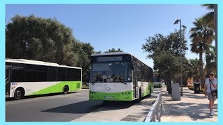 MALTA PUBLIC BUSES  MAIN TRANSPO IN MALTA By Lalita🚍 [upl. by Nostrebor135]