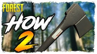 The Forest  HOW TO FIND THE MODERN AXE  Updated Location [upl. by Romelda]