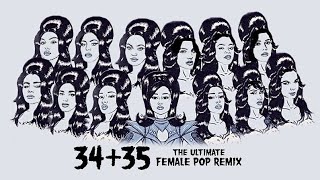 Ariana Grande  3435 The Ultimate Female Pop Remix by PaulGMashups [upl. by Asetal]