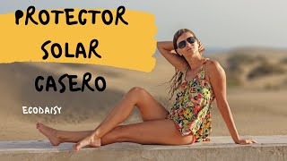 Prepara Tu Protector Solar Casero  DIY Homemade Sunblock  EcoDaisy [upl. by Kalila]