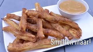 Airfryer Appeltaart Frietjes [upl. by Marolda]