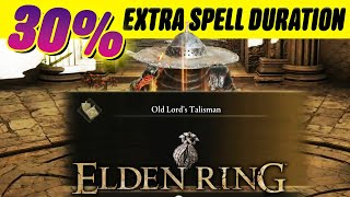 Elden Ring  How to get Old Lords Talisman 30 Increased Spell Duration [upl. by Ellatsirhc541]