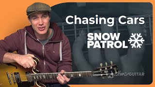 Chasing Cars by Snow Patrol  Easy Guitar [upl. by Rezal]