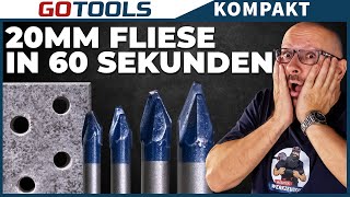 Fliesen bohren EINFACH wie NIE Bosch EXPERT HardCeramic Fliesenbohrer im Detail [upl. by Idnas]