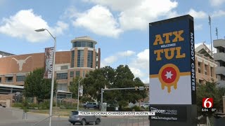 Tulsa Regional Chamber Visits Moody Center Arena In Austin [upl. by Bobker]