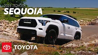 2023 Toyota Sequoia Overview  Toyota [upl. by Oer]