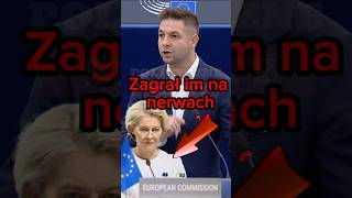 PATRYK JAKI ZAGRAŁ NA NERWACH UNIJNYCH KOMISARZY polityka polskapolityka [upl. by Cally947]