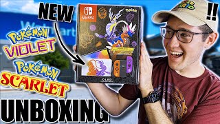 NEW Pokemon Scarlet And Violet Nintendo Switch OLED  Indepth Comparison [upl. by Aihsram912]