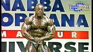 Vincent Wedderburn UK NABBA Universe 1996 [upl. by Nolahs]