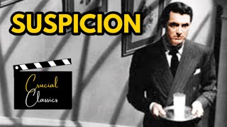 Suspicion 1941 Cary Grant Joan Fontaine Alfred Hitchcock carygrant [upl. by Idyh]