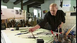 Heinz Scharr  Künstler painter Maler sculptor Bildhauer  artist graphic artist german [upl. by Germin]