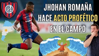 Jhohan Romaña Hace Acto Profético En El Campo ⚽​ Juan Manuel Vaz [upl. by Edurtreg]