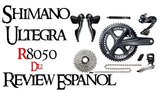 Shimano Ultegra R8050 Di2  Review Español [upl. by Hartwell]