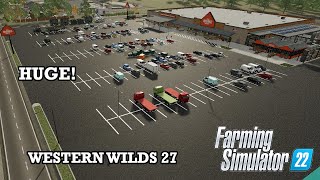 HUGE HOME DEPOT Farming Simulator 22 Timelapse 27 [upl. by Randolph]