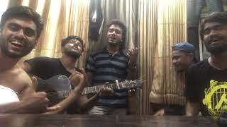 Dehokhan  Srotoshini  Obosthan  Guitar Playing Most popular 3 Bangla Band Music Cover [upl. by Nytsirt444]