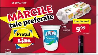 OFERTE LIDL 14 OCTOMBRIE 2024MĂRCILE TALE PREFERATECATALOG LIDL 14 OCTOMBRIE 2024LIDL [upl. by Norrie]