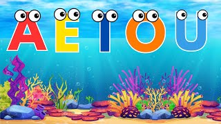 A E I O U The Vowel Song Learning Vowels Educational Video to Learn Vowels vowels vowel aeiou [upl. by Hakeem]