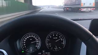 Bmw 118i 2018 top speed [upl. by Vivian]