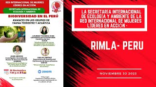 RIMLA presenta LA BIODIVERSIDAD EN EL PERU Fauna Terrestre y Acuatica [upl. by Meehar]